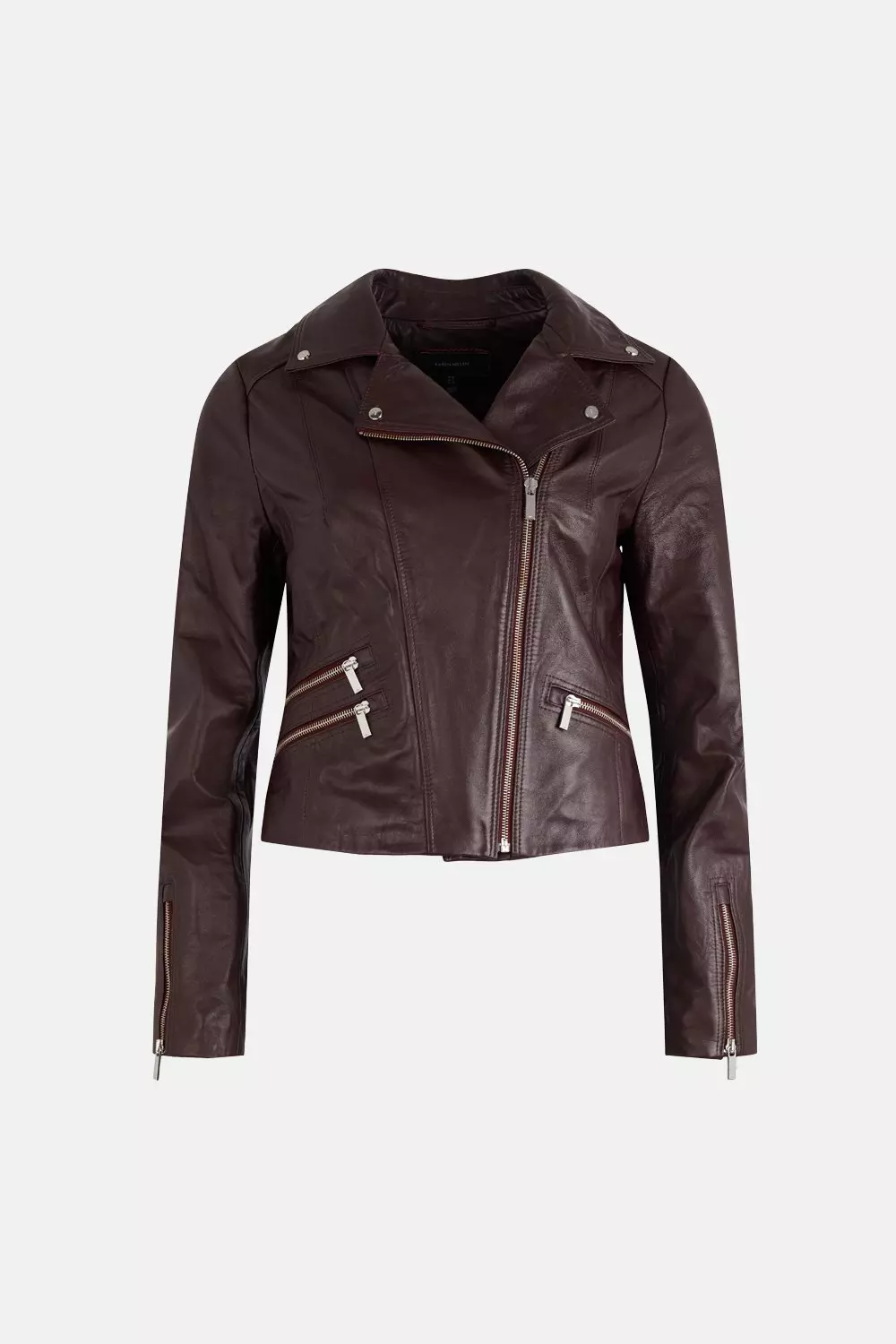 Karen millen 2024 signature leather jacket