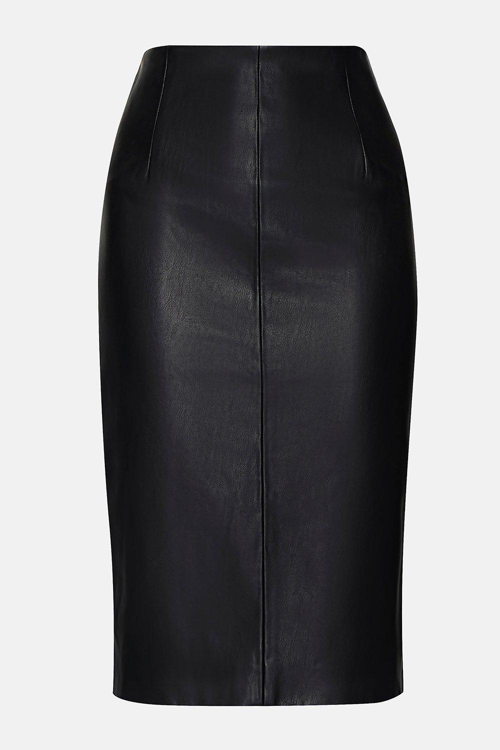 karen millen black pencil skirt