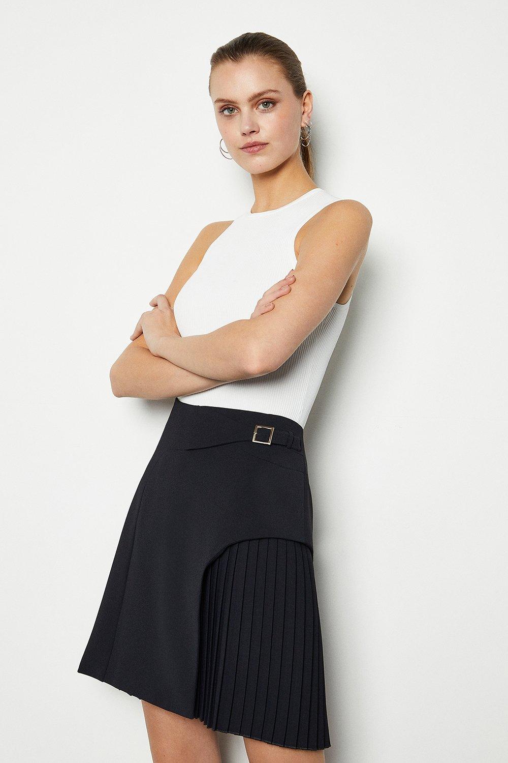 karen millen black skirt