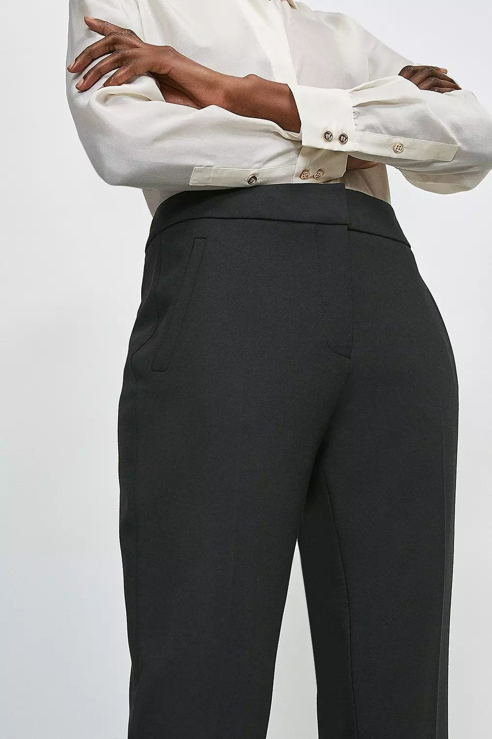 Tailored capri store trousers