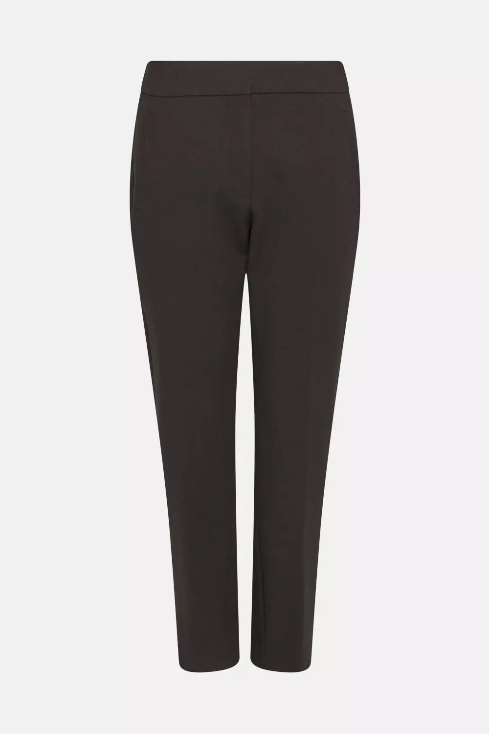 Compact Stretch Tailored Capri Trousers