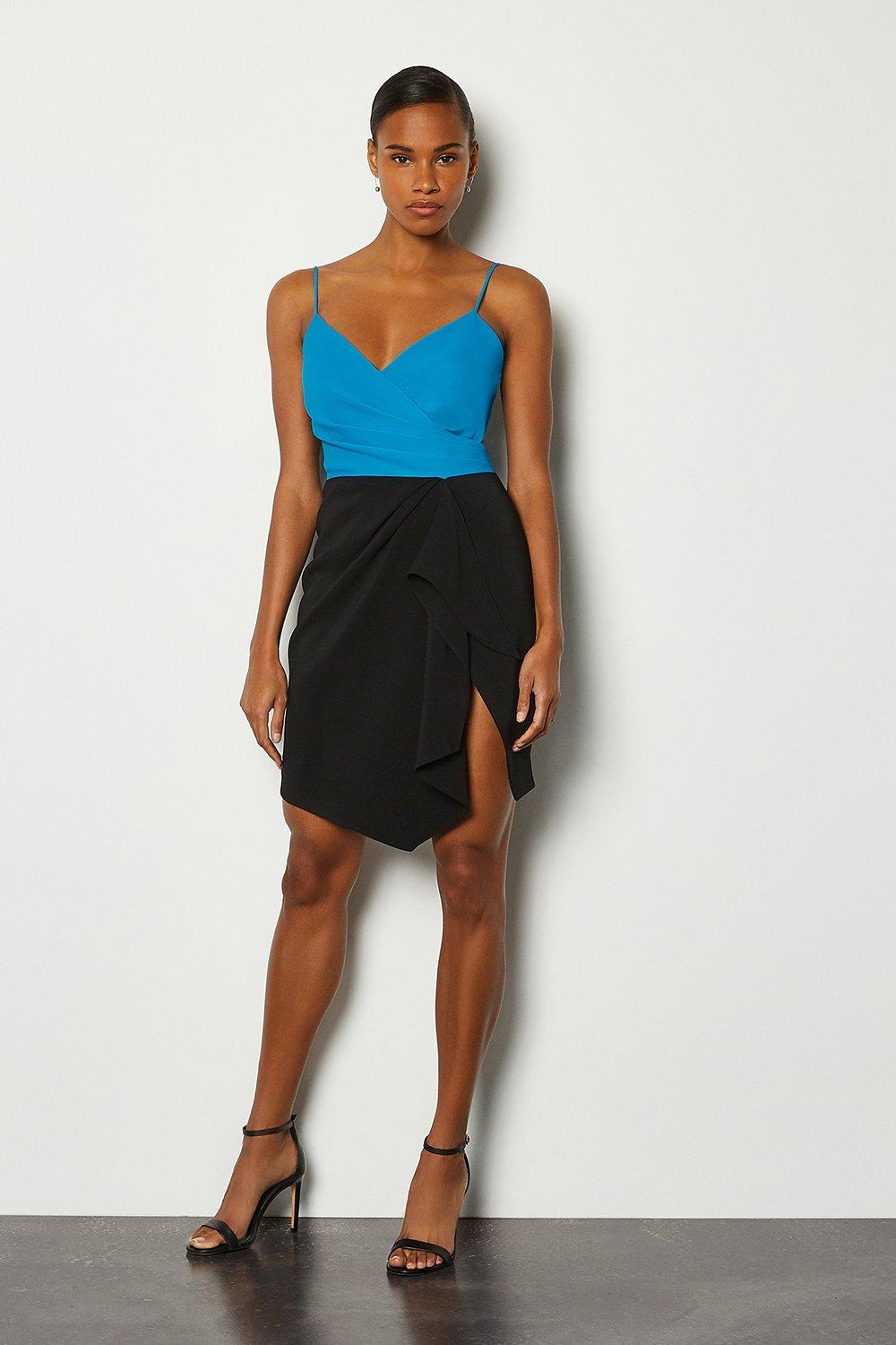 karen millen strappy pencil dress