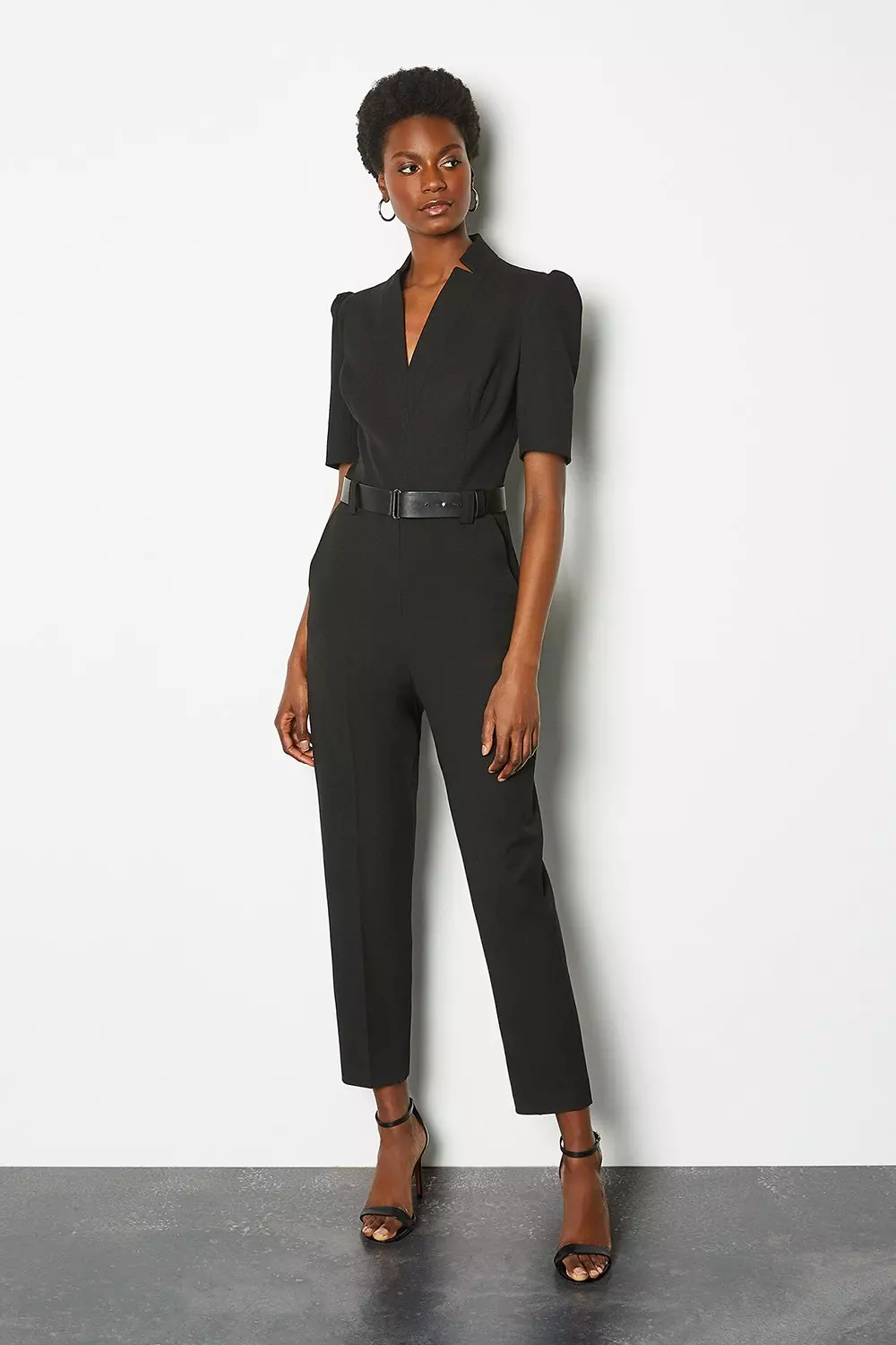 Karen millen hot sale utility jumpsuit