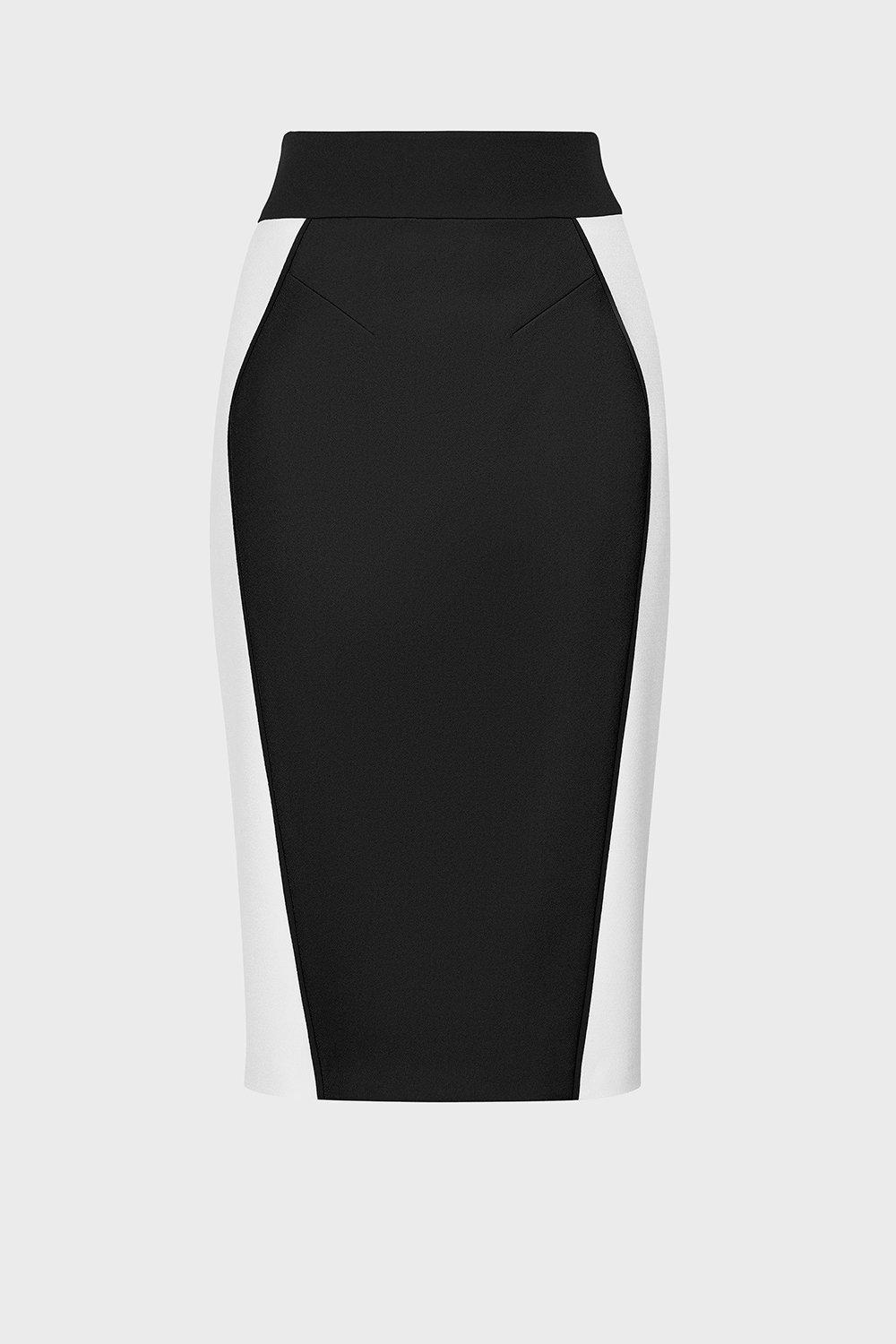 karen millen black pencil skirt