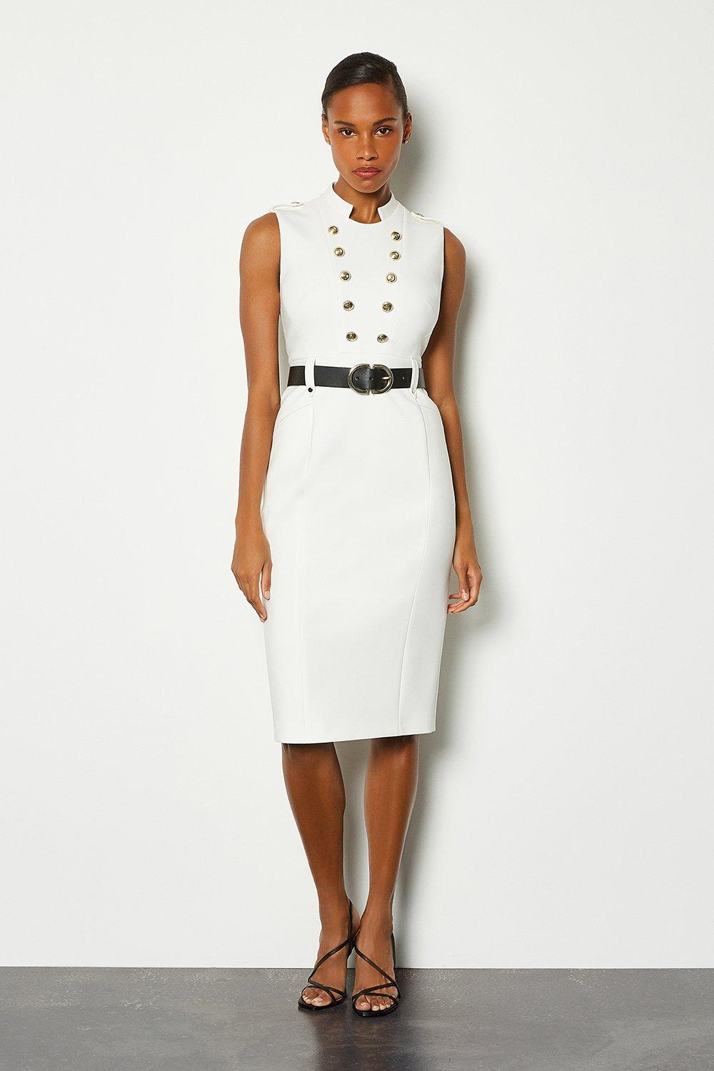 karen millen tailored pencil dress