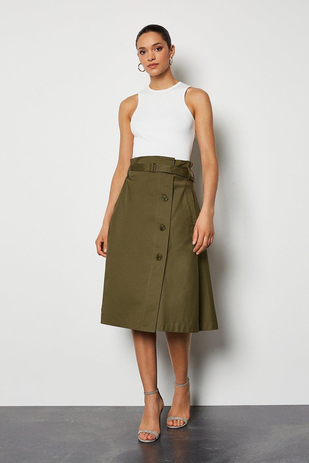 waist wrap skirt