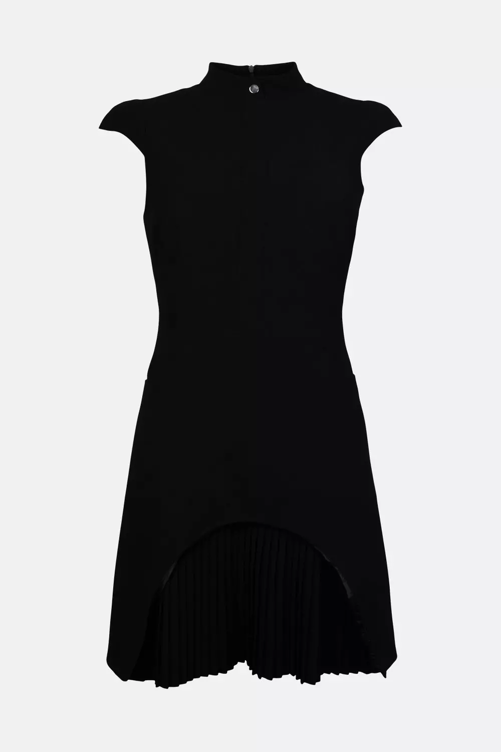 Tailored Mini Dress - Black – BOA