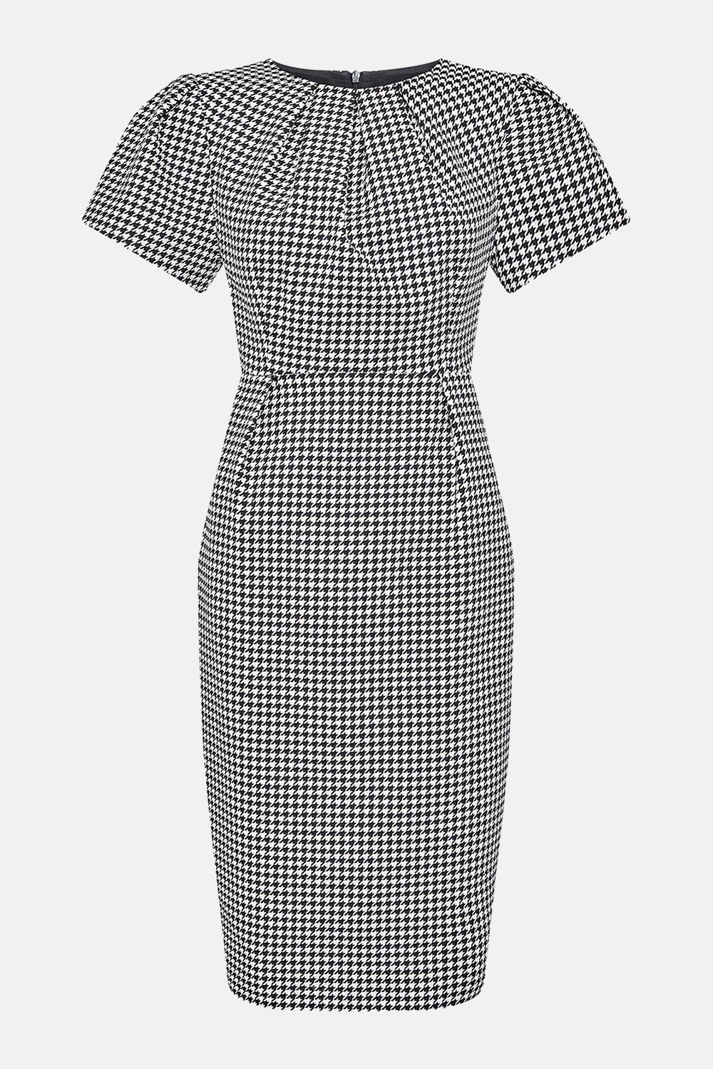 karen millen check dress