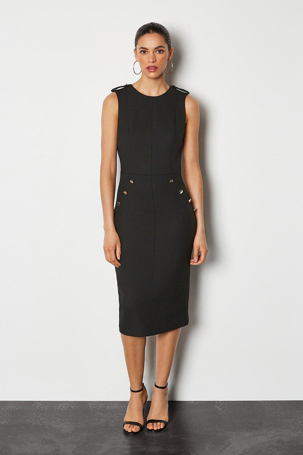 military tailored dress