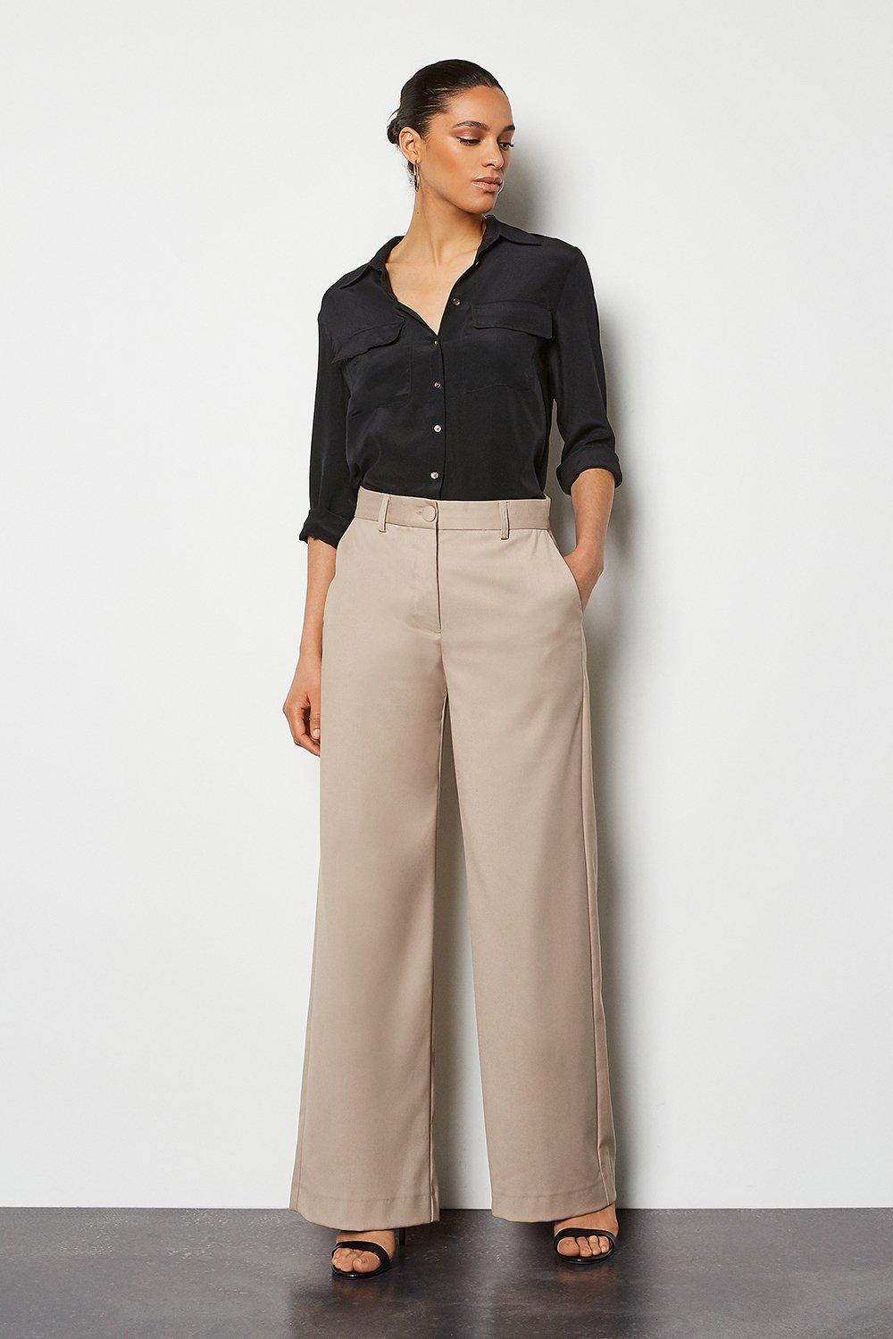wide leg trousers