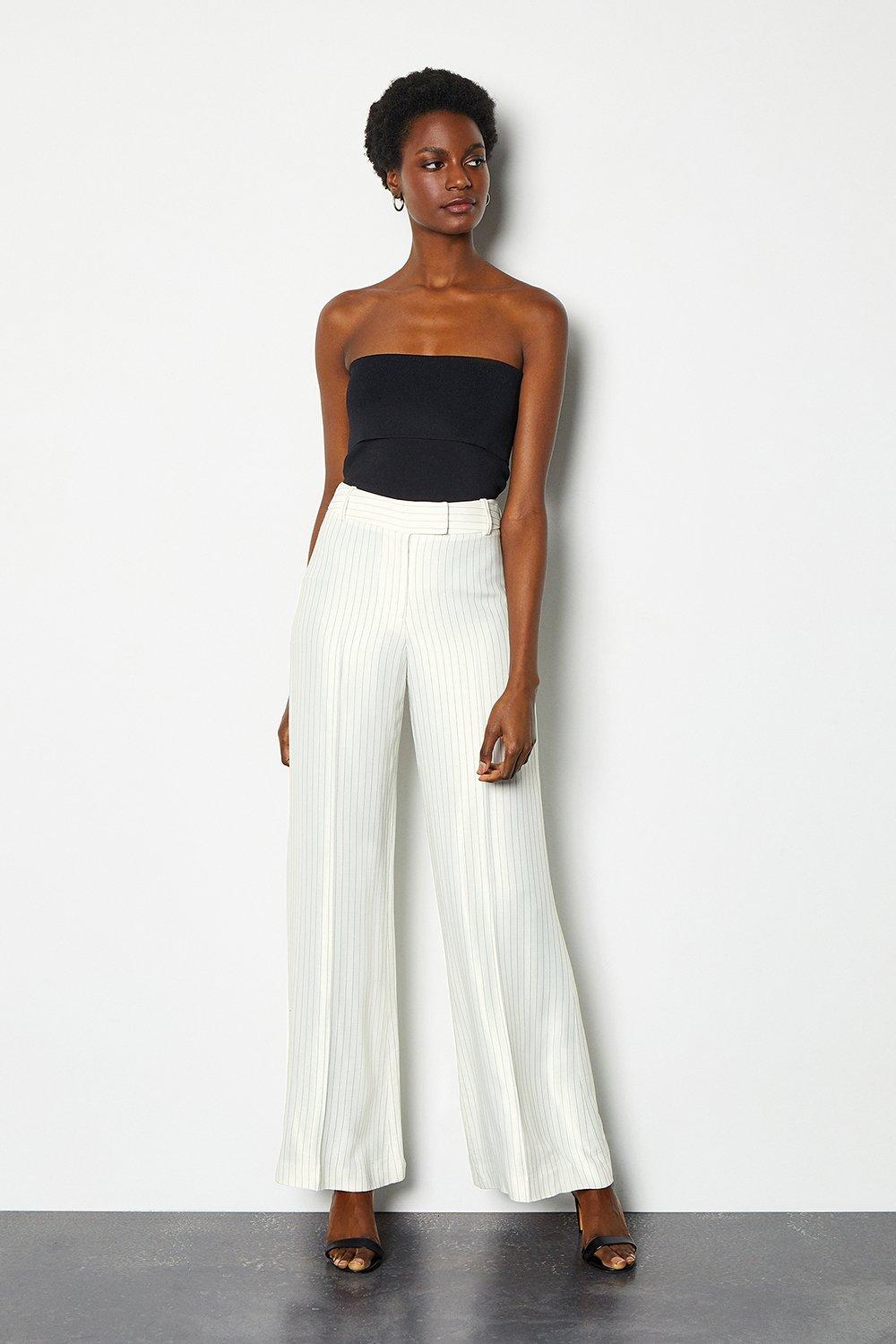 wide leg summer trousers