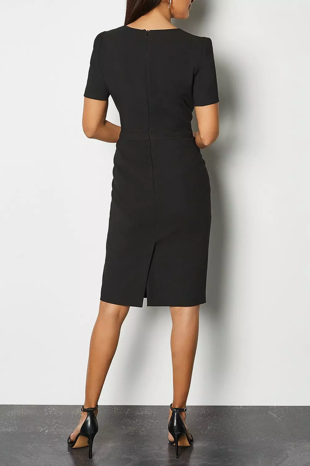 Karen millen 2025 black utility dress