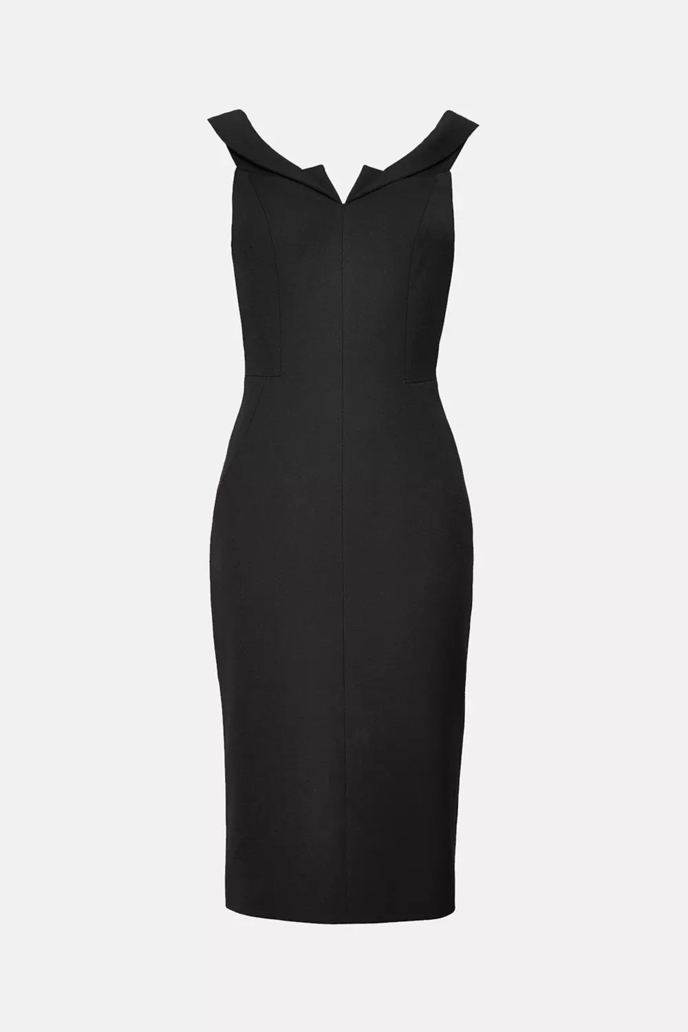 Karen millen 2025 black bardot dress