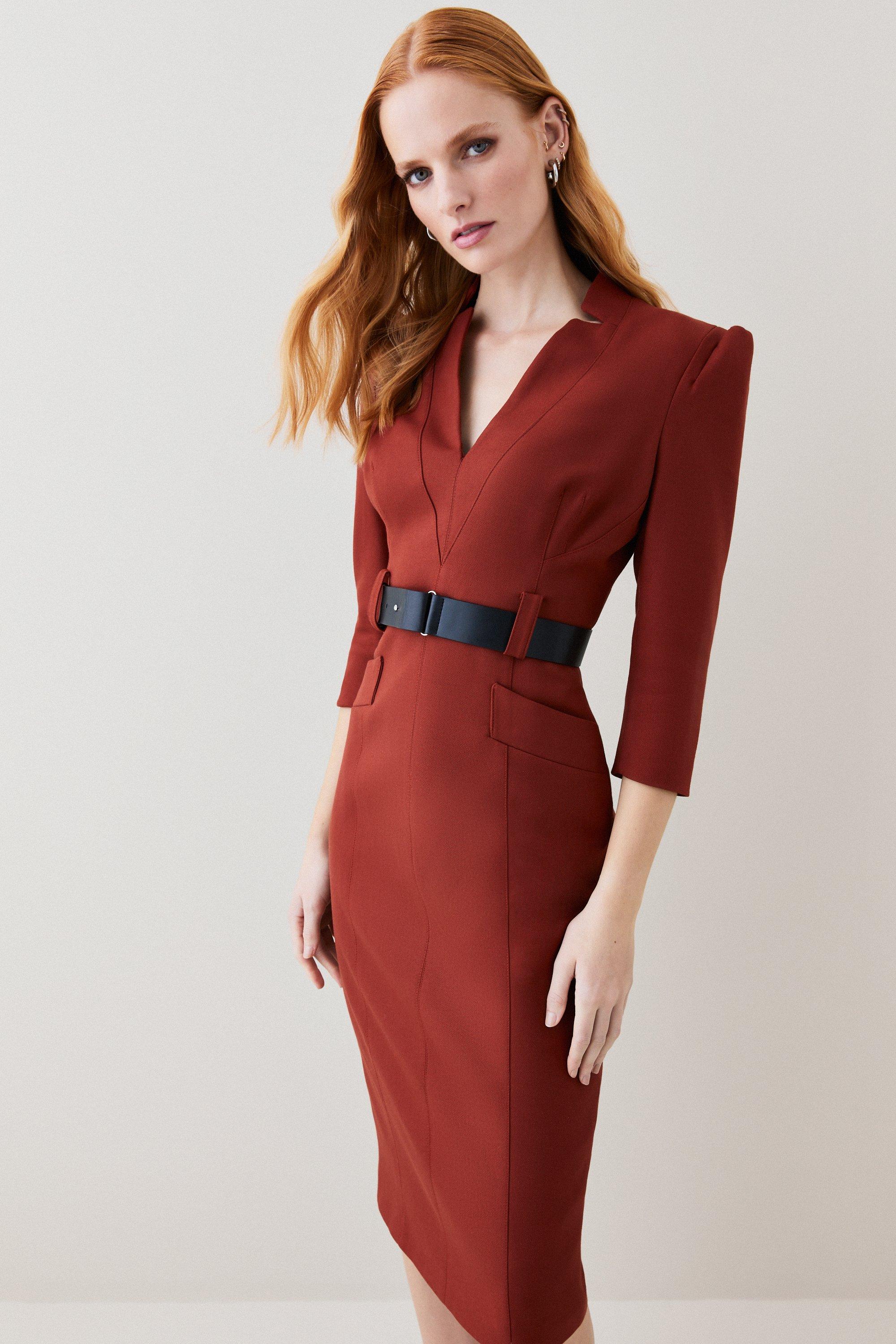 tailored work dresses