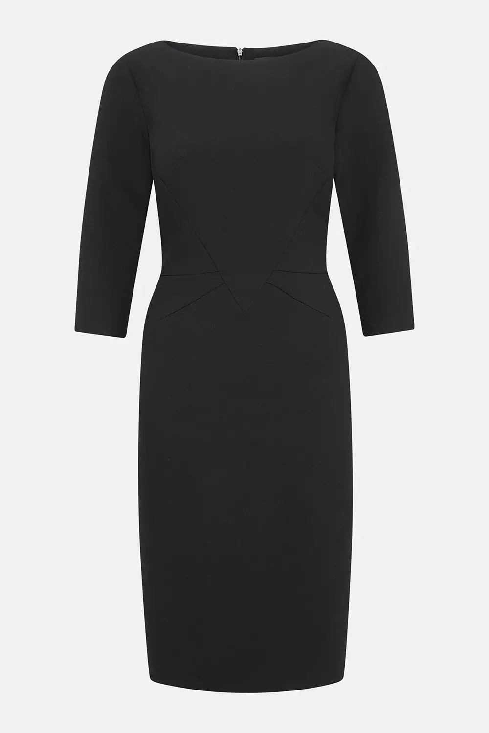 PETITE 3/4 Sleeve Tailored Dress, M&S Collection