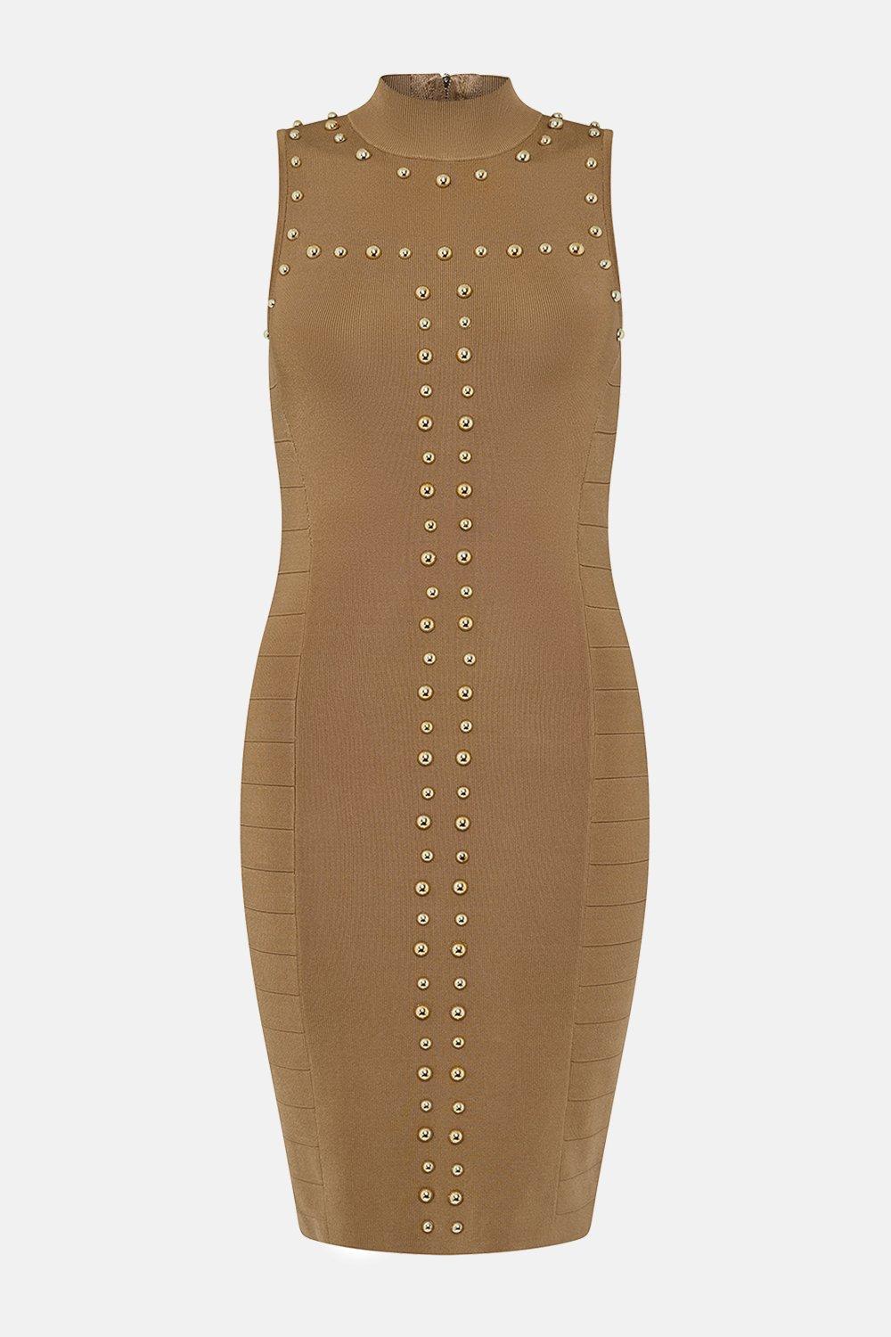 karen millen studded dress