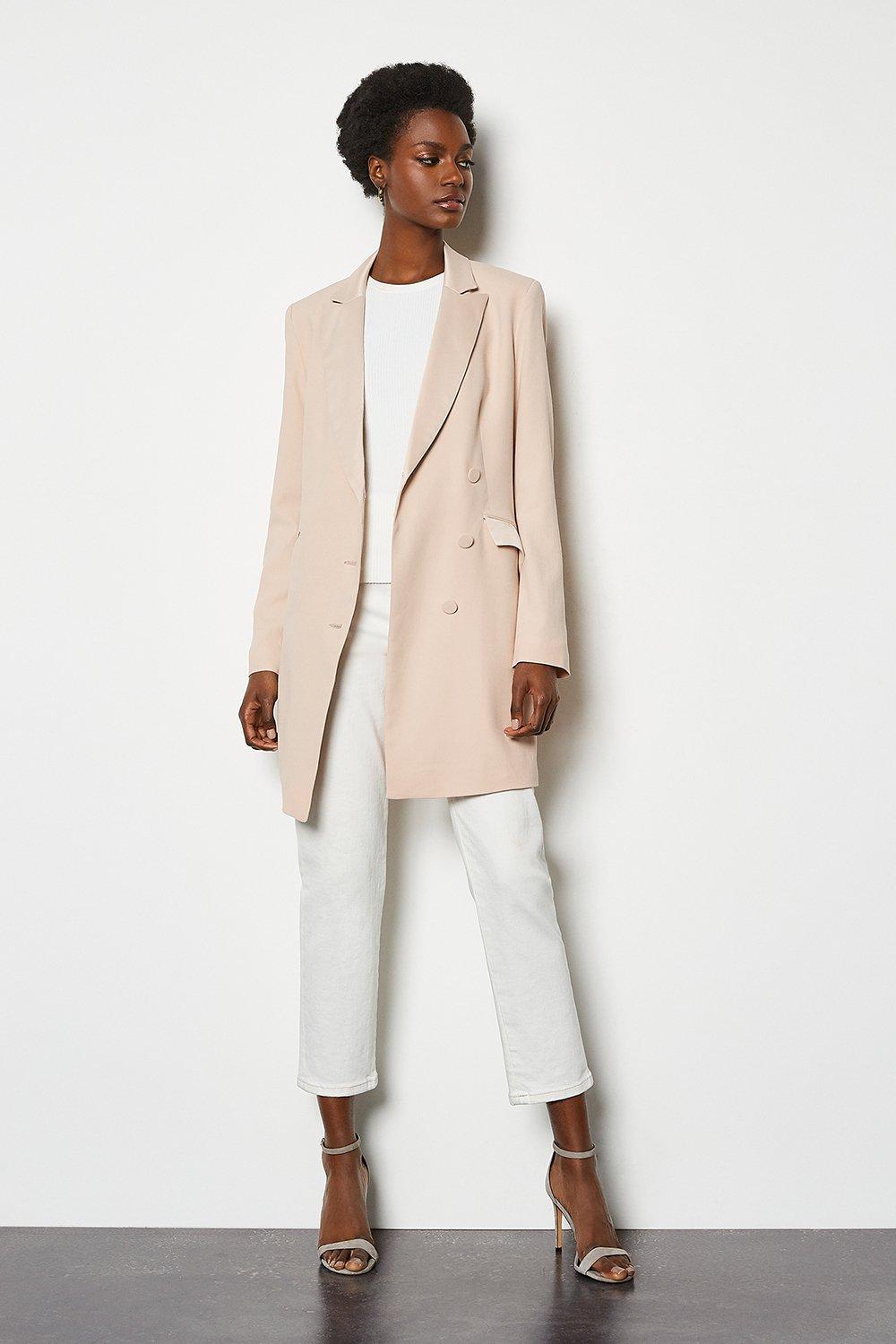karen millen maxi tuxedo dress
