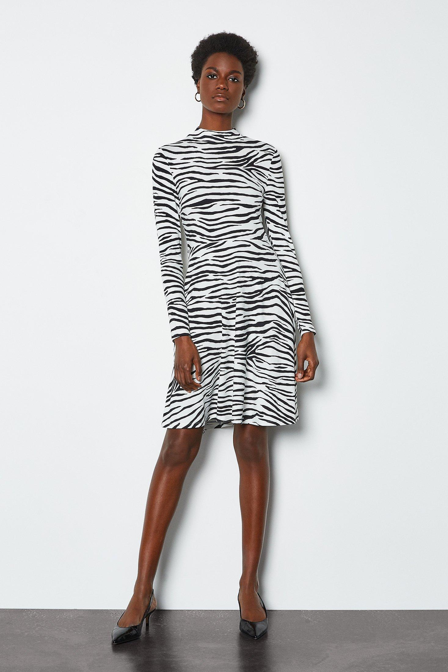 karen millen zebra print dress