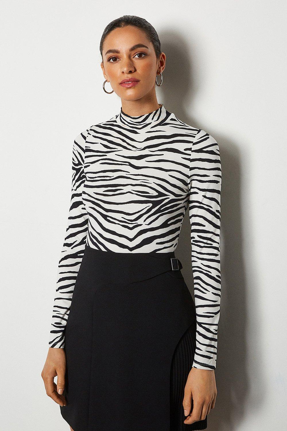 karen millen zebra