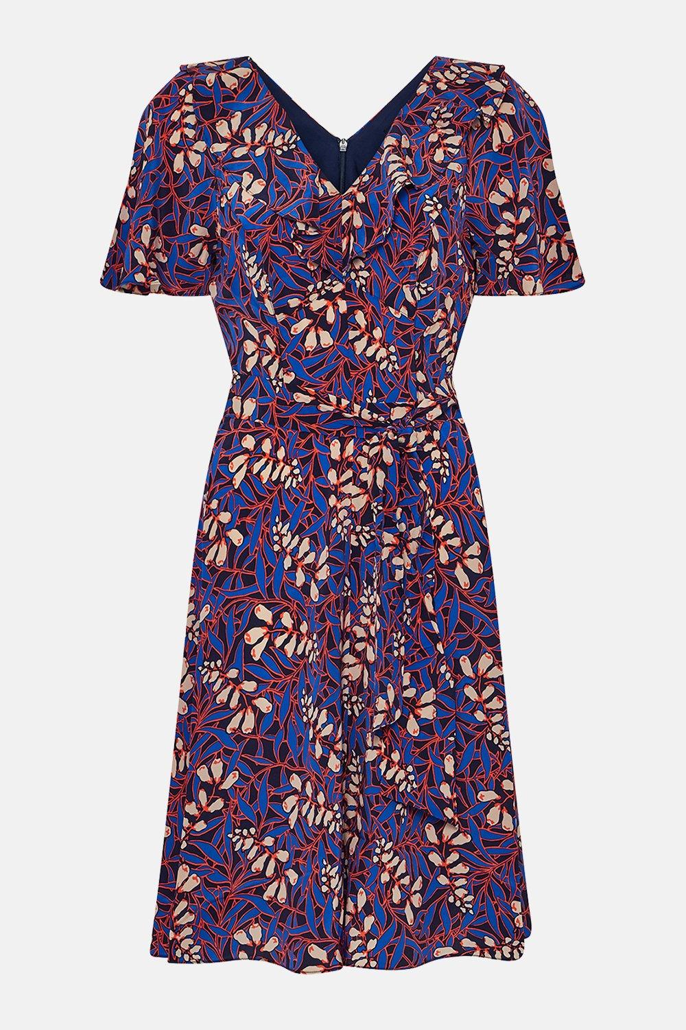 karen millen flower dress