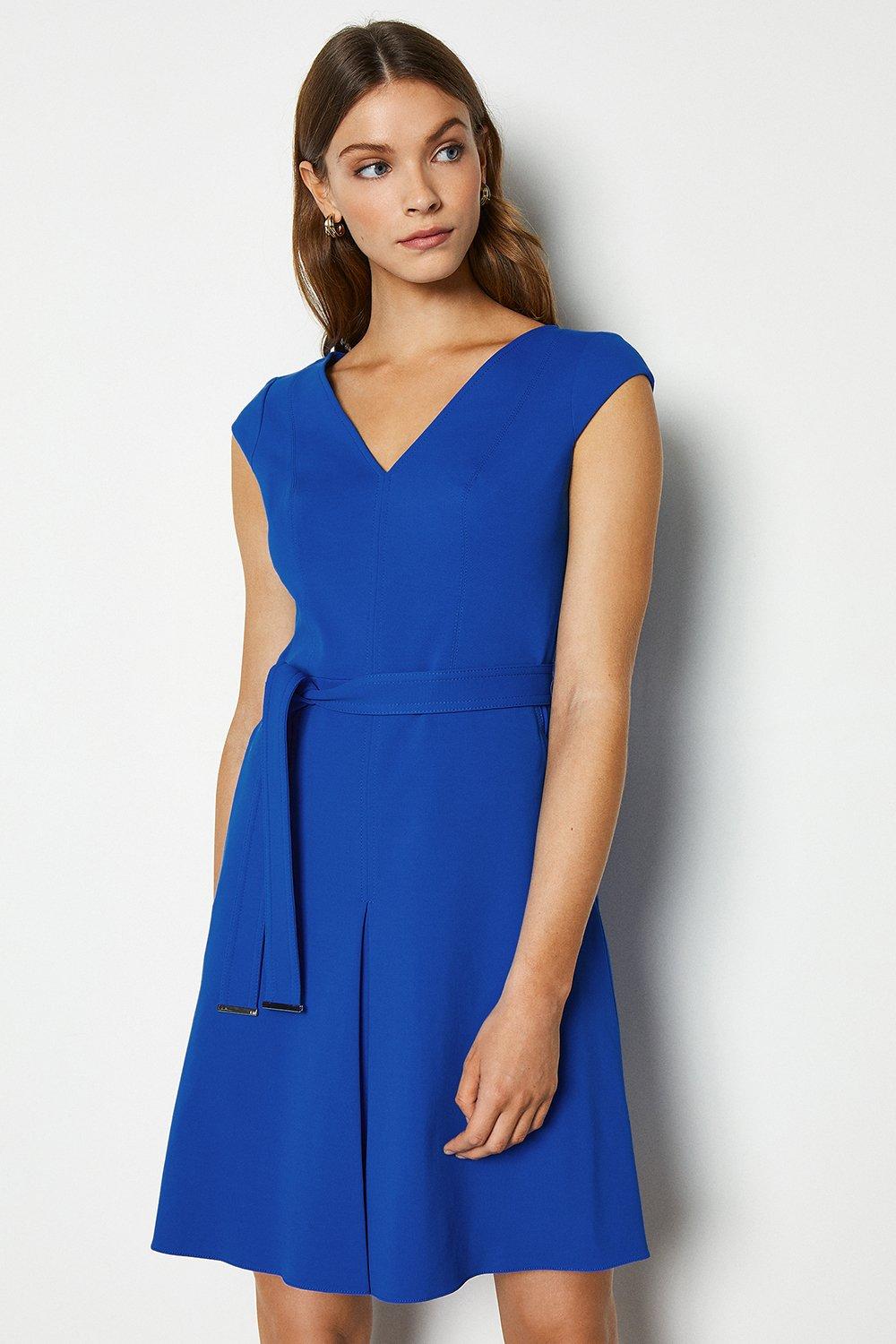 karen millen cobalt blue dress