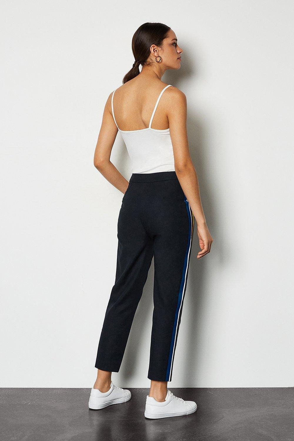 tailored capri trousers