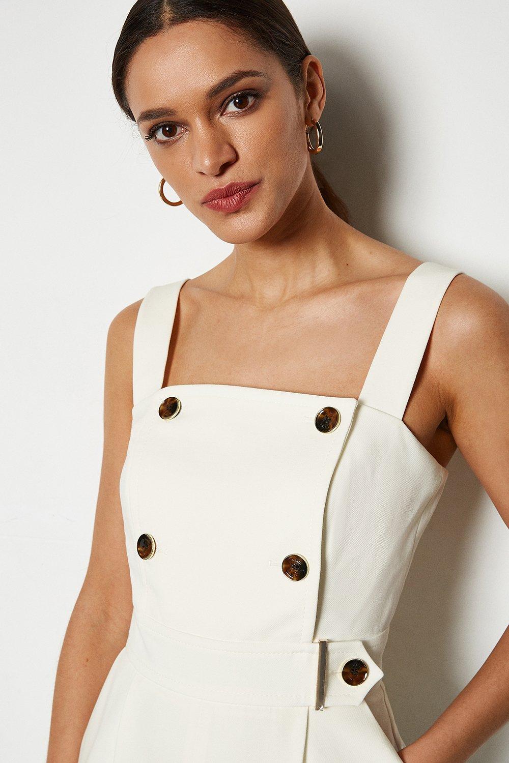 karen millen open back jumpsuit