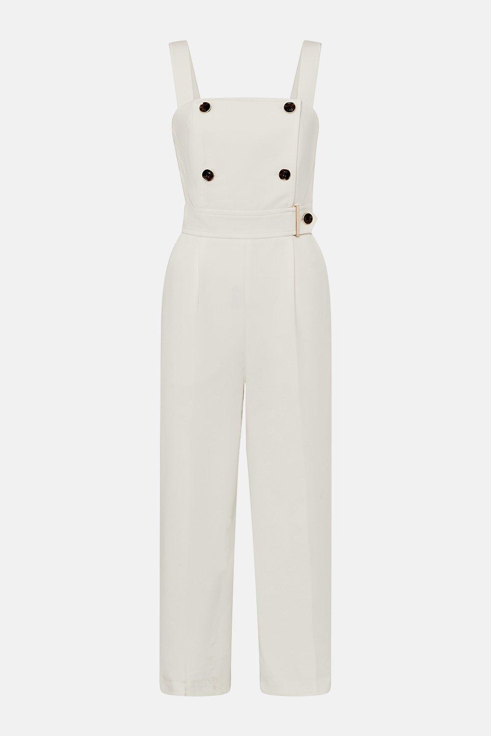 karen millen denim jumpsuit