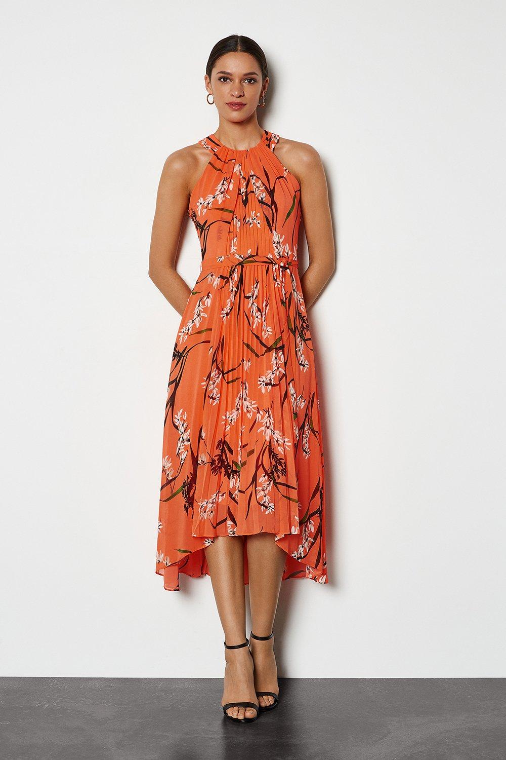 karen millen dress coral