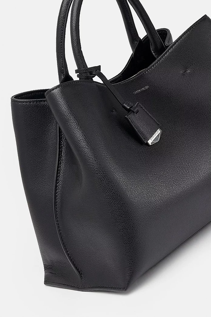 Mose I nåde af mor Leather Grab Bag | Karen Millen