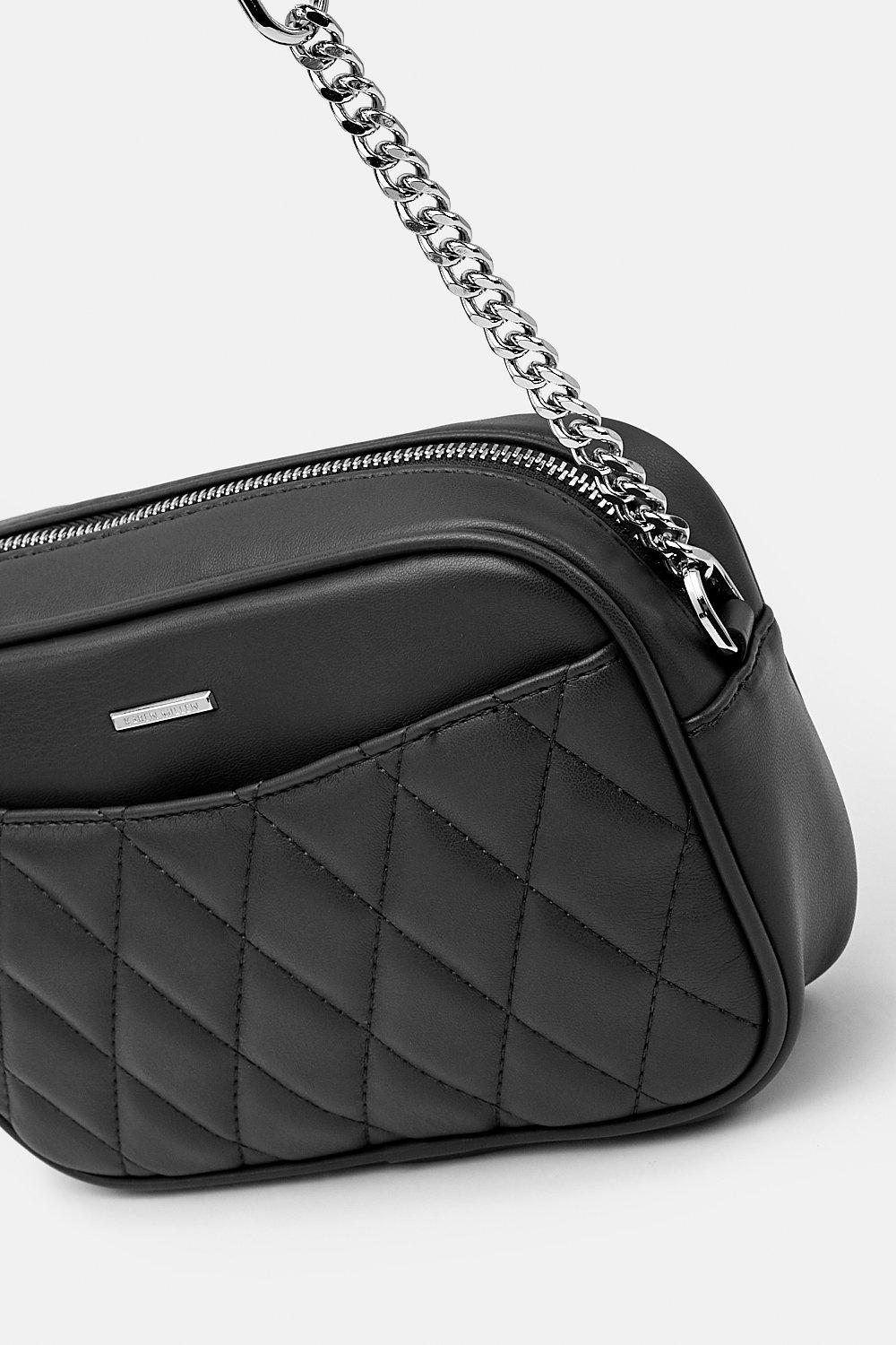 karen millen black quilted bag