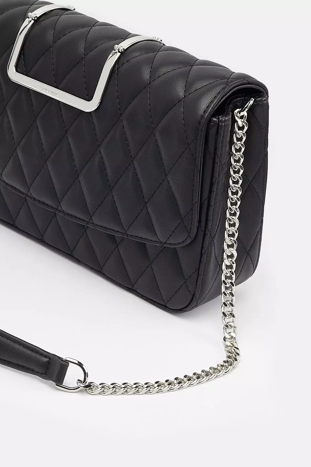 Karen millen sale black chain bag