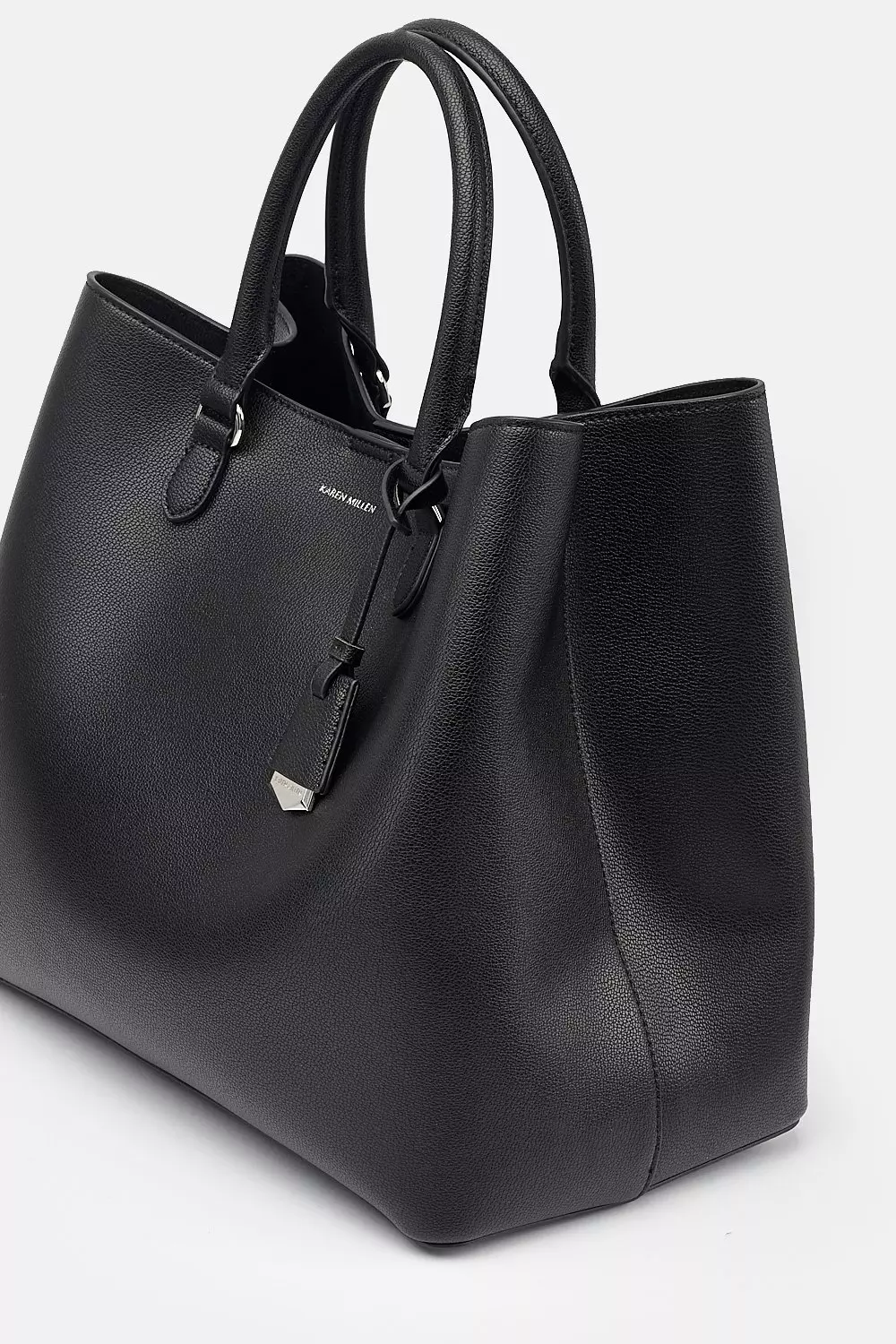 Faux Leather Bucket Bag