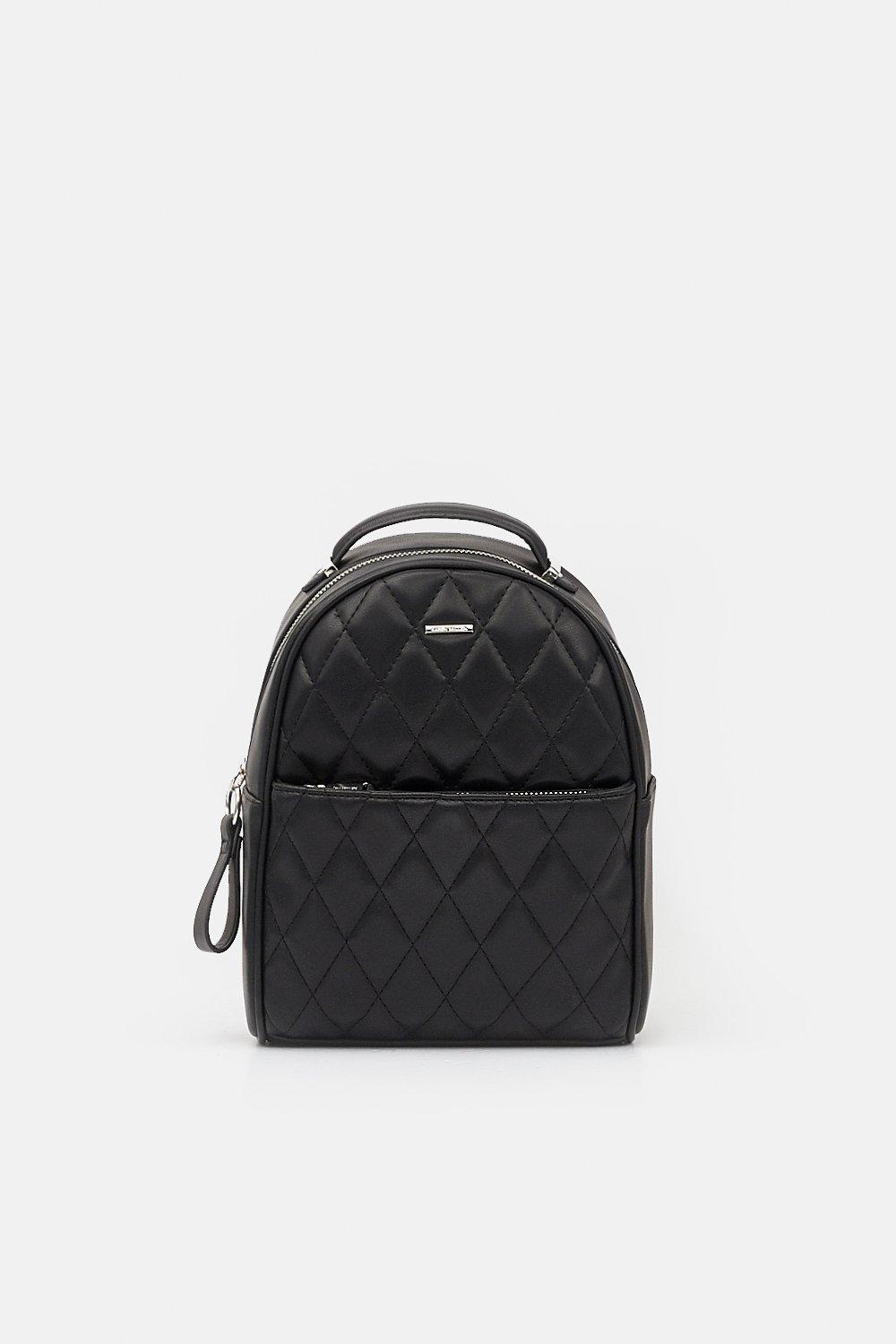 karen millen black quilted bag