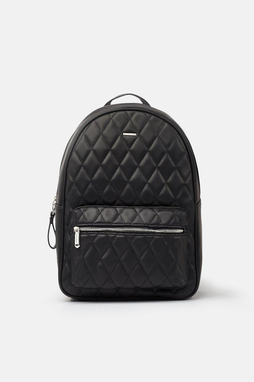 Black 2025 quilted backpacks