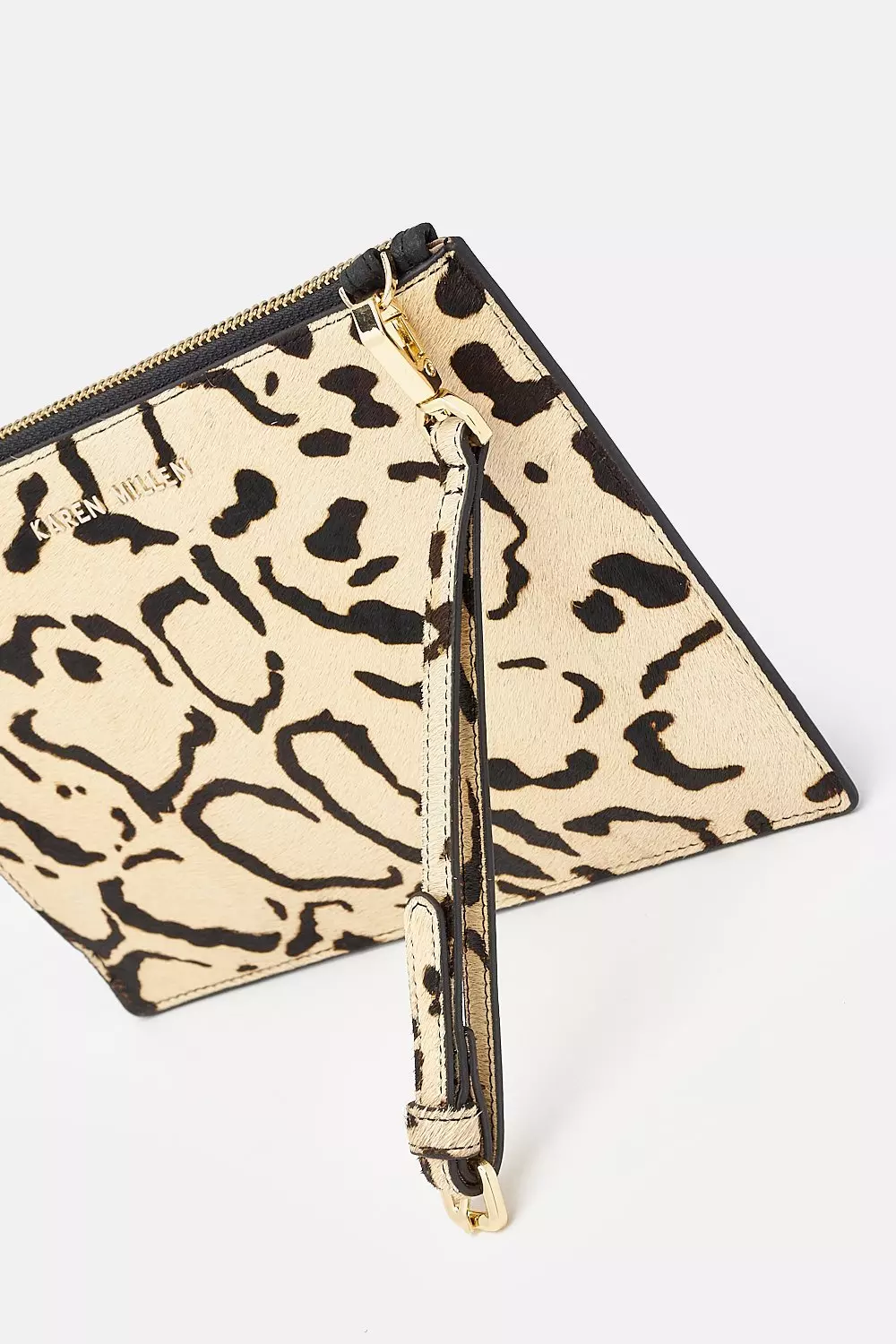 Karen millen leopard hot sale print purse