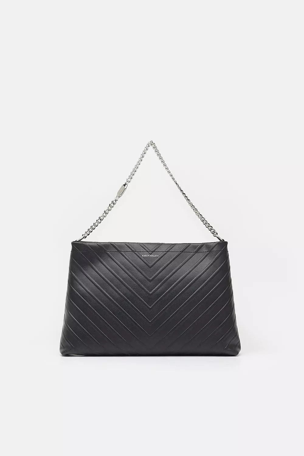 Karen millen sales black quilted bag