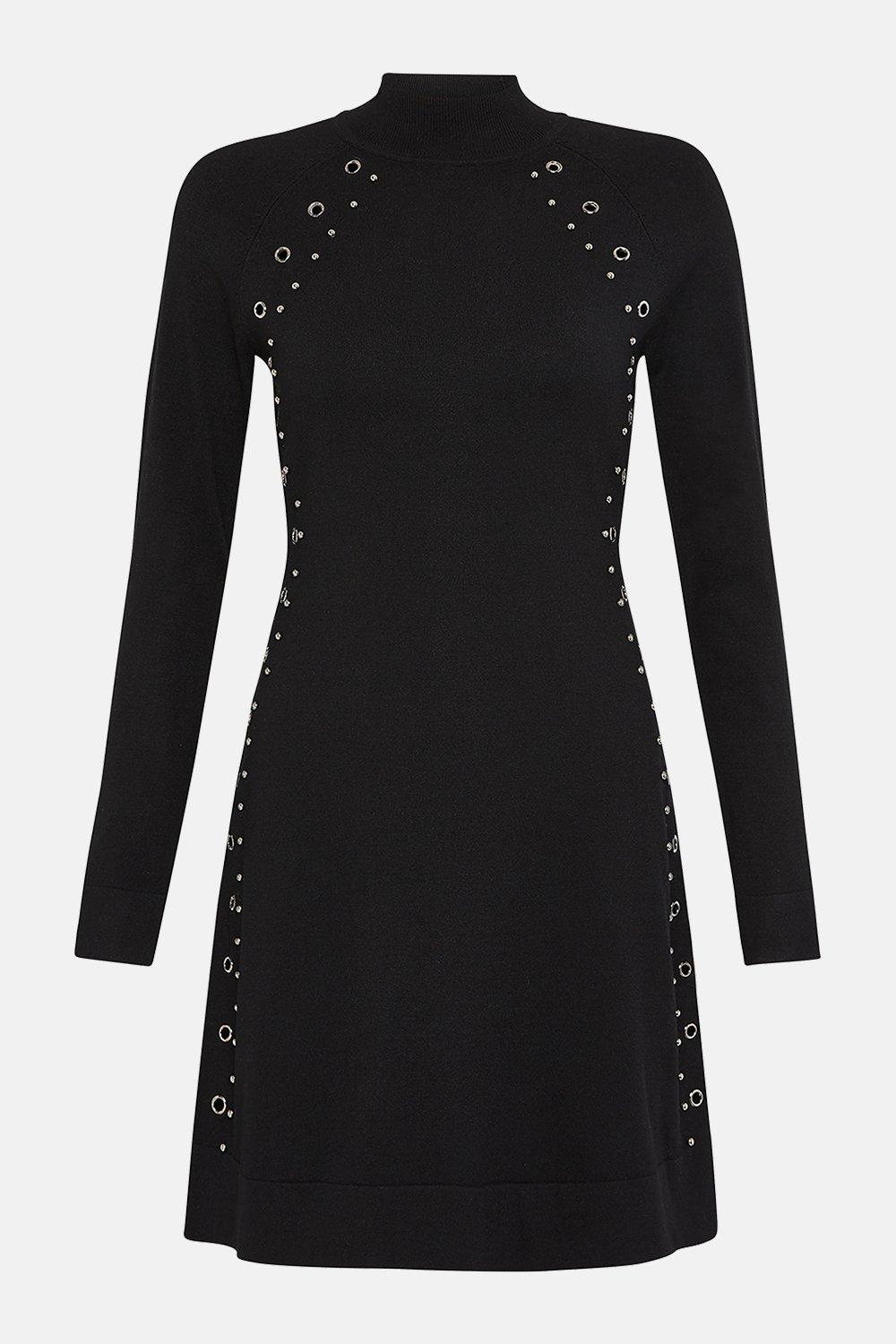 karen millen embellished dress