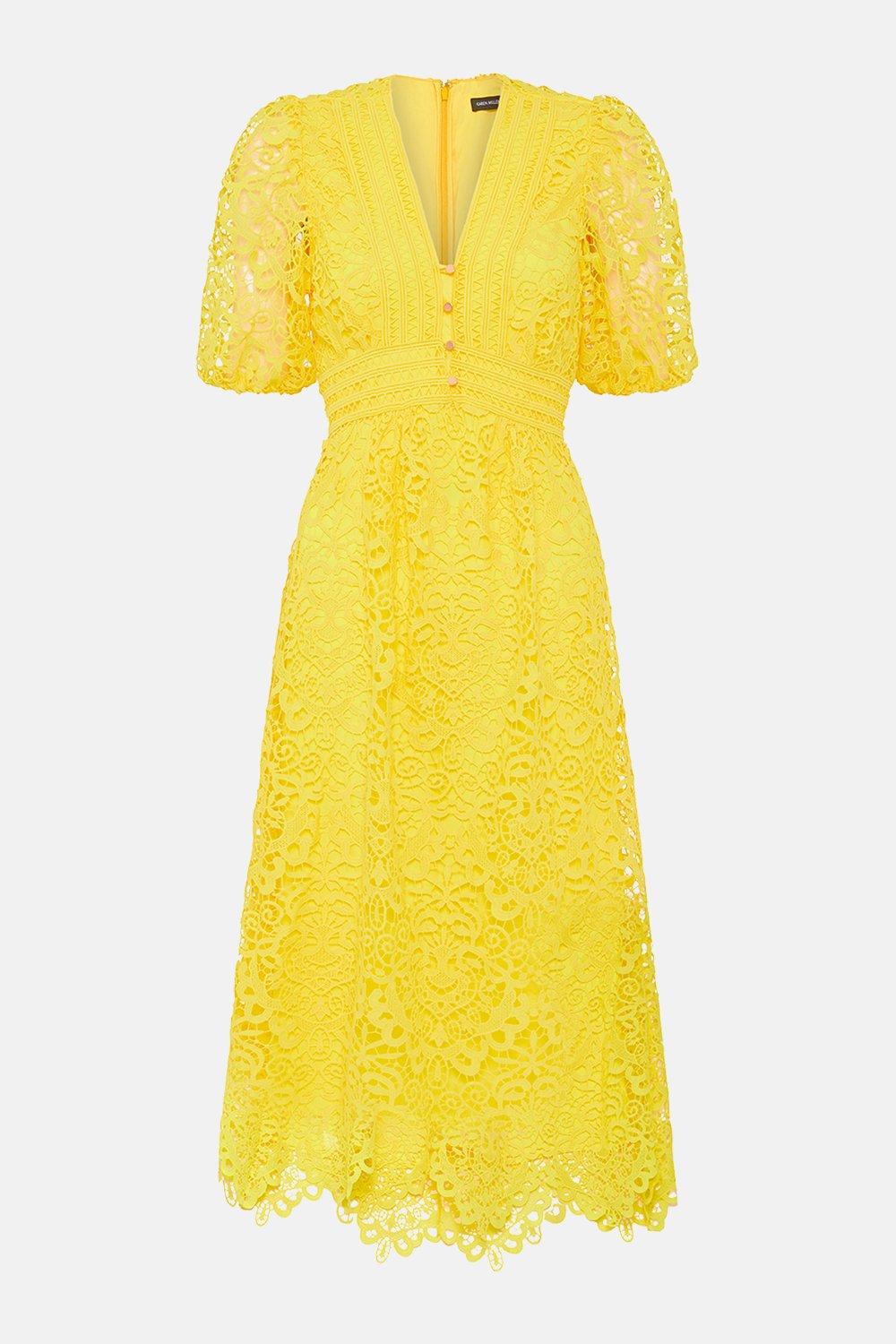 karen millen lace midi dress