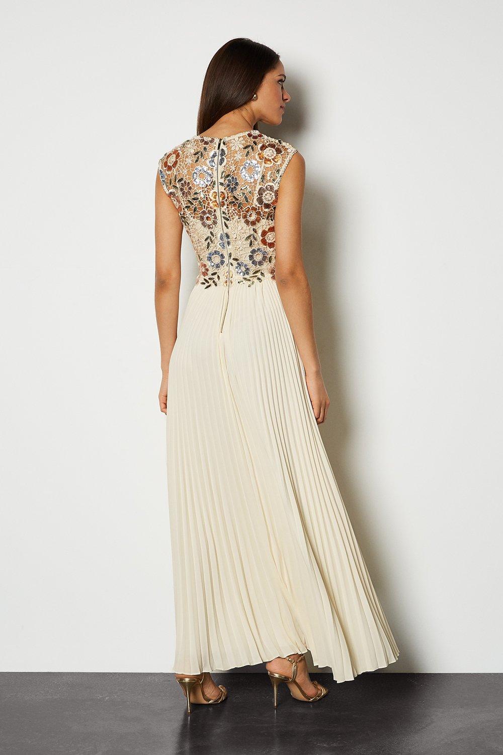 karen millen sequin midi dress