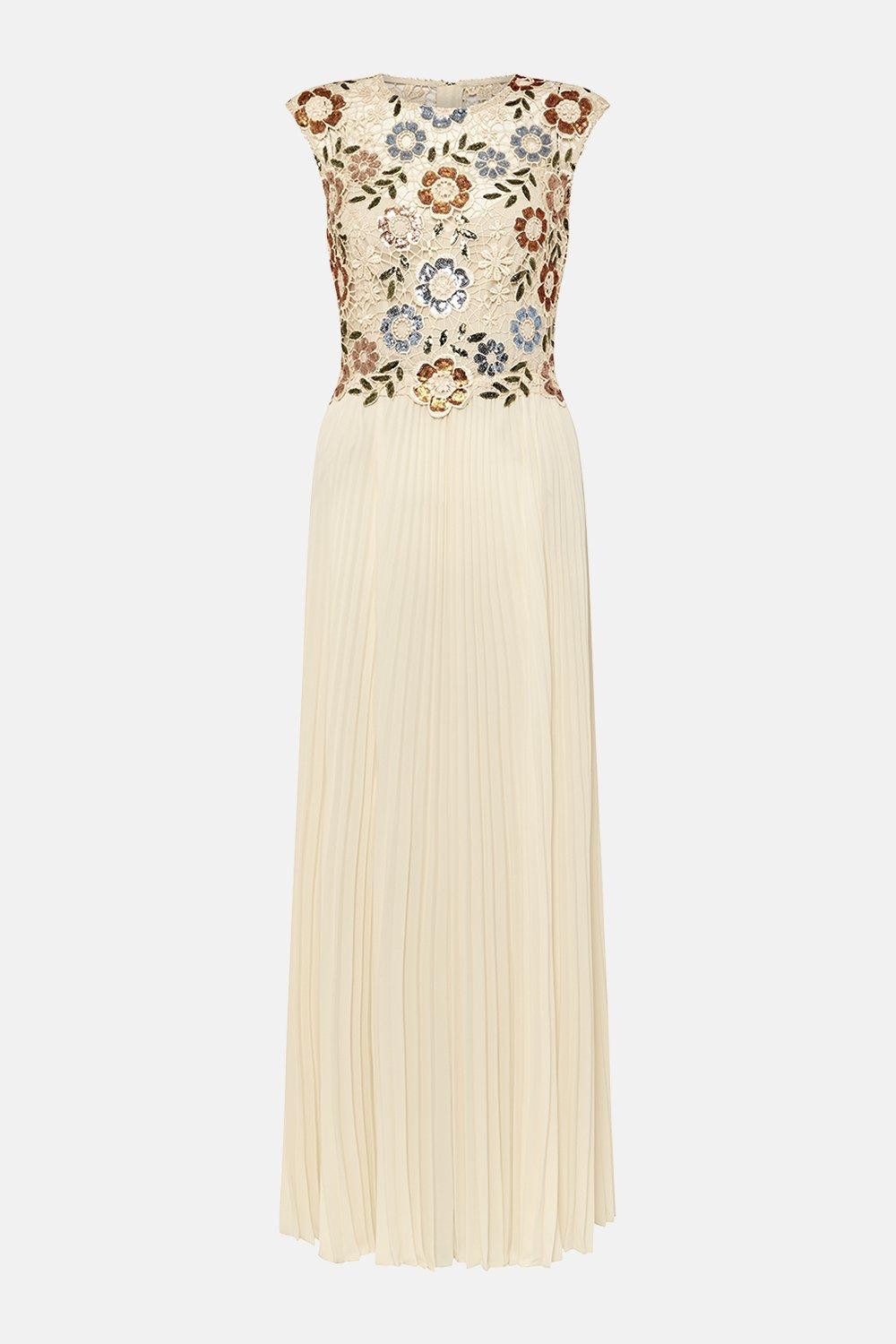 karen millen gold sequin dress