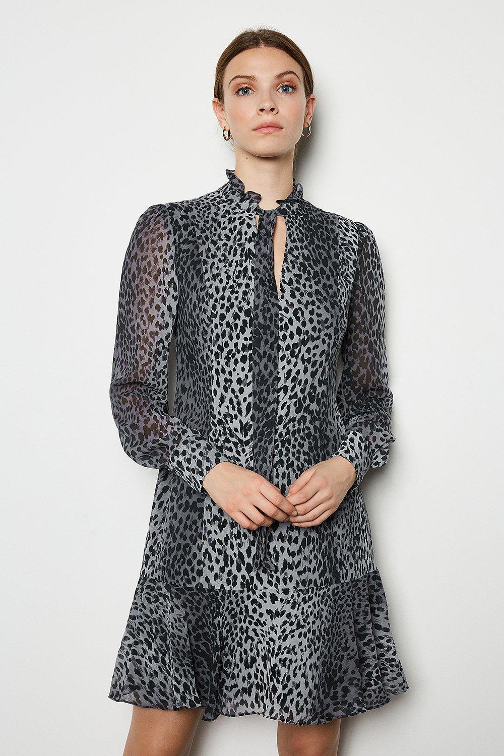 ted baker green satin dress