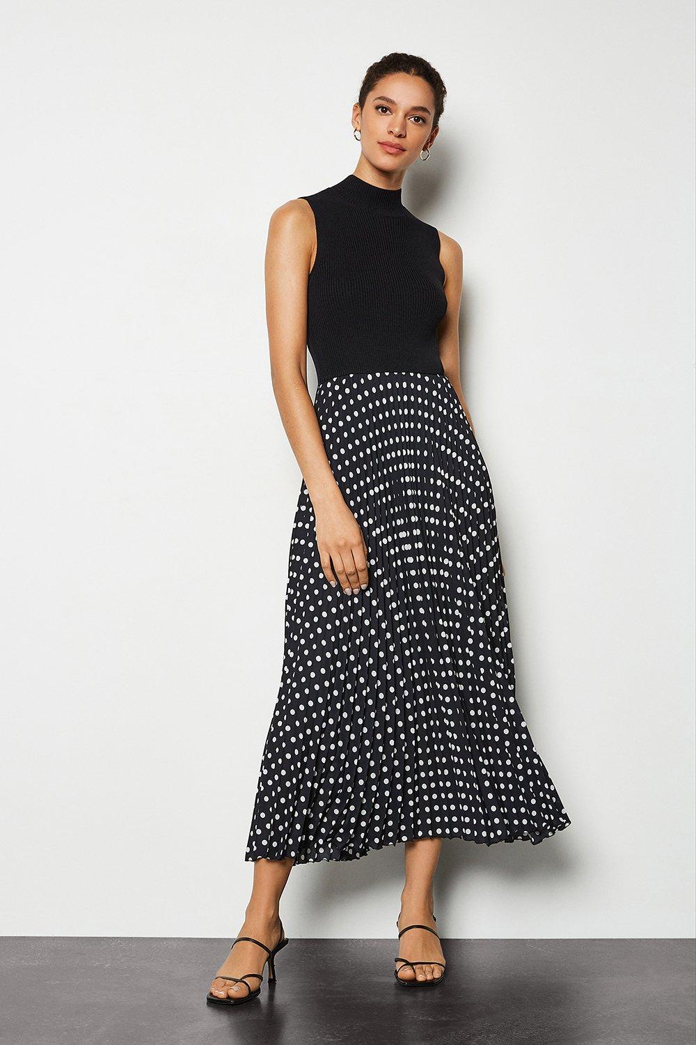 karen millen pleated maxi dress