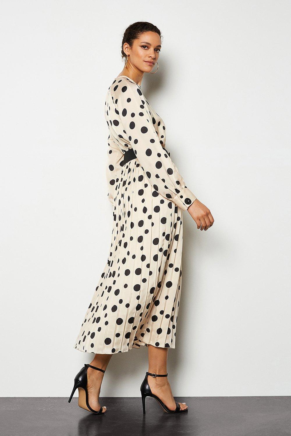 karen millen spotty dress