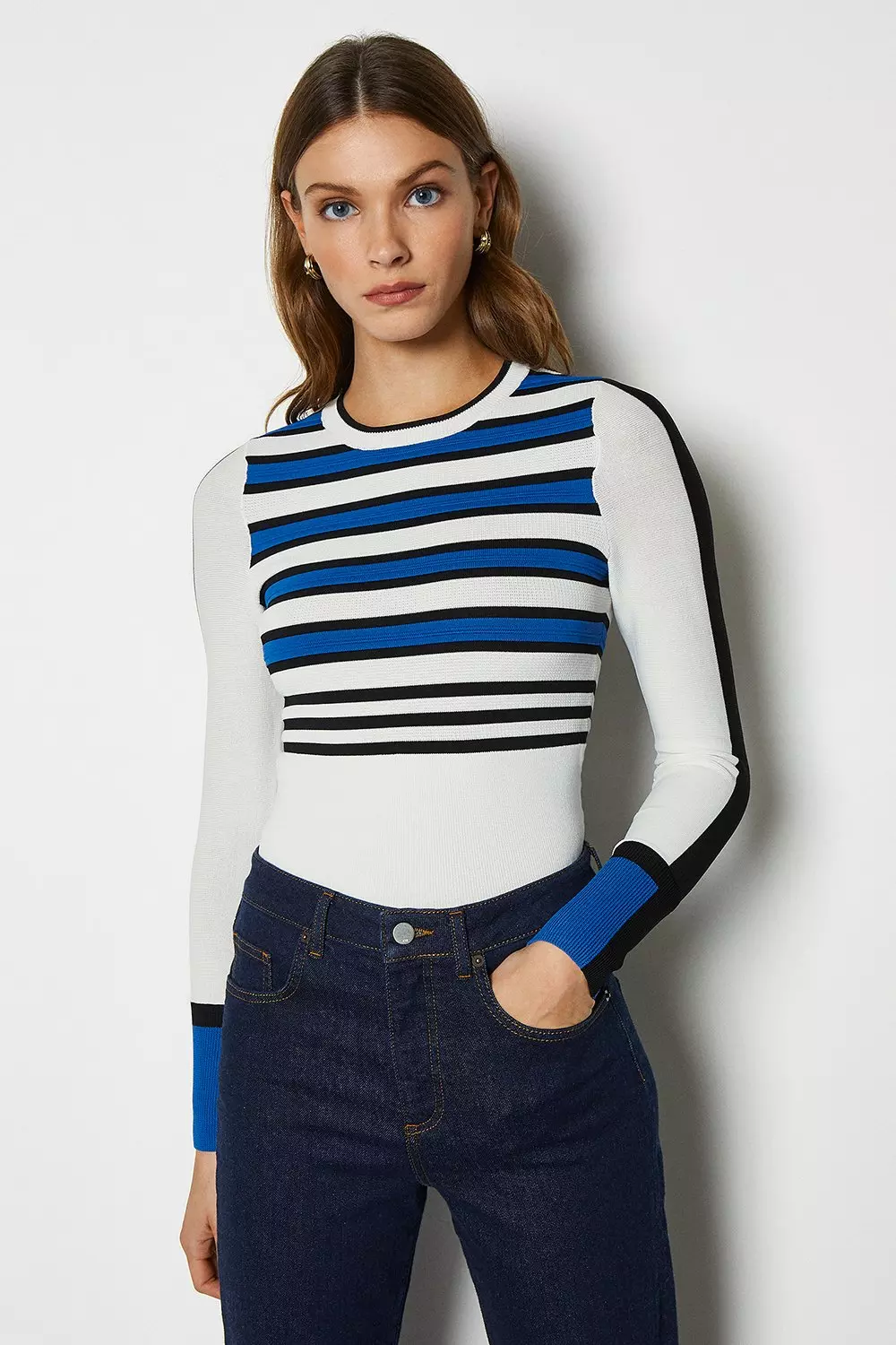 Karen millen blue clearance jumper