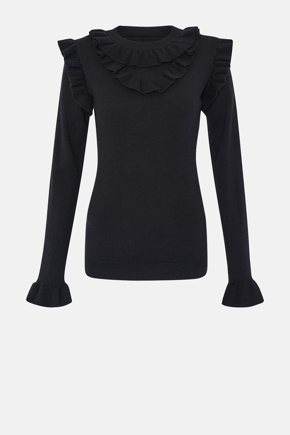 long sleeve jumper with collar
