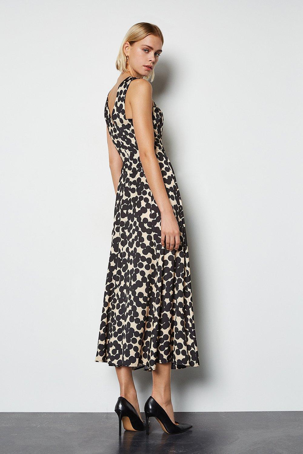 karen millen halter neck maxi dress