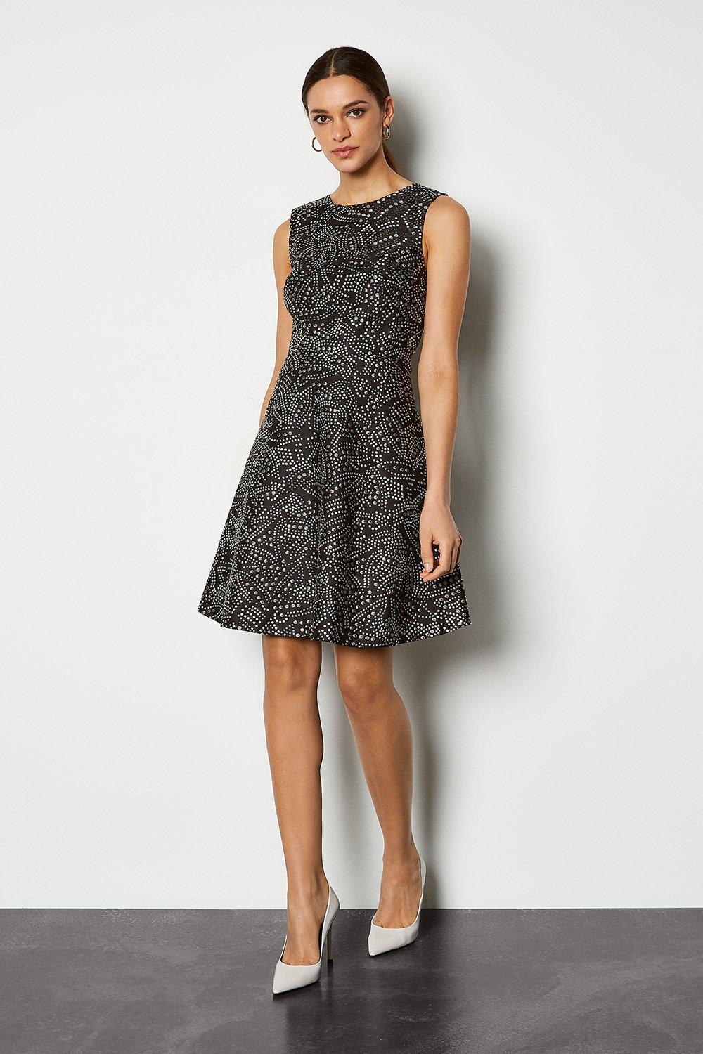 glitter skater dress uk
