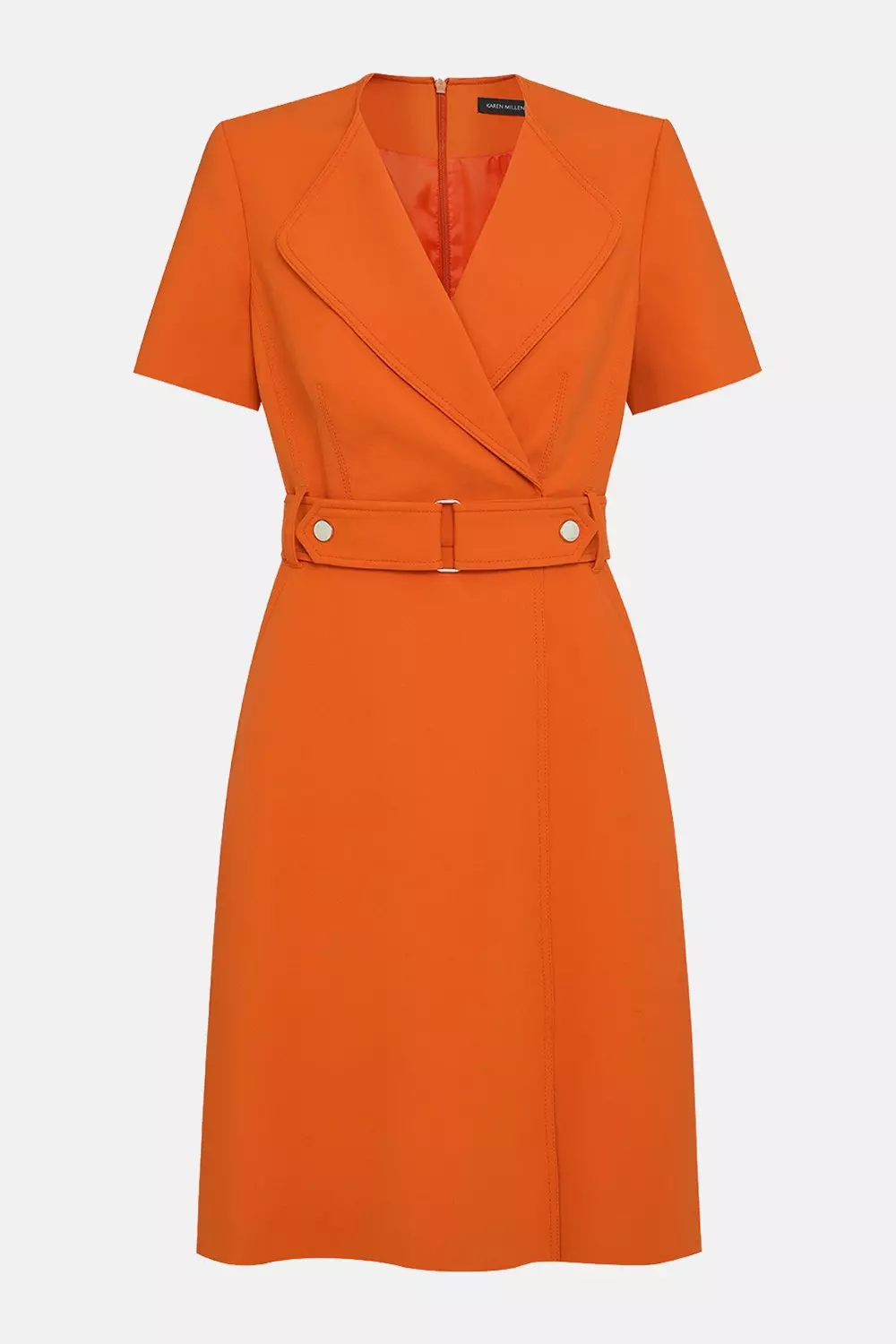 Cinch Waist A Line Dress | Karen Millen