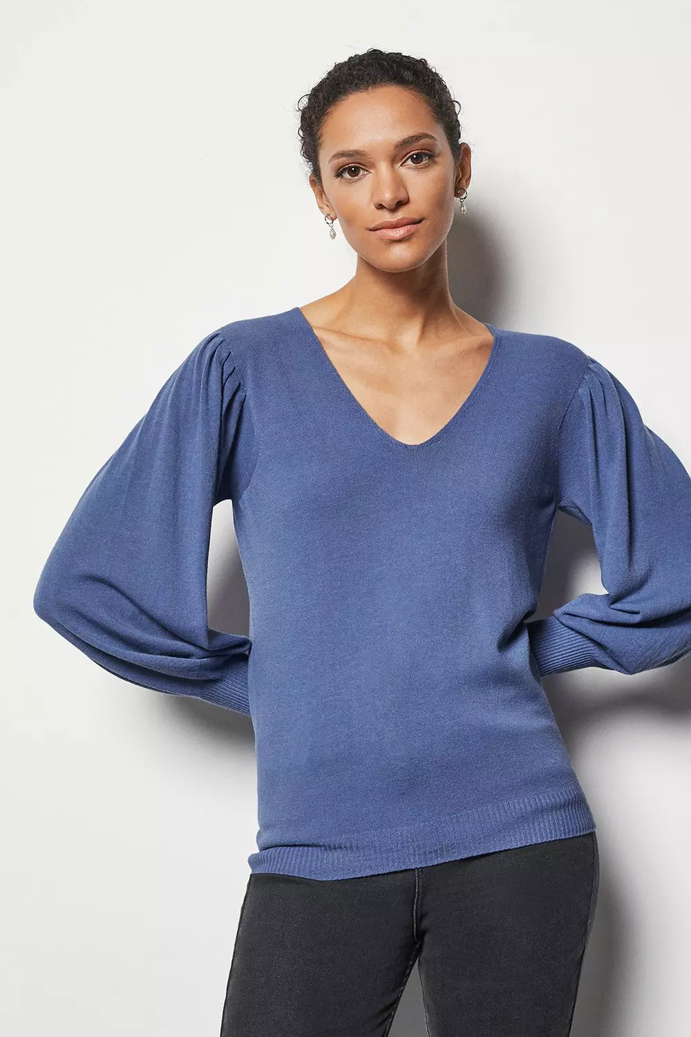 Essential Volume Sleeve Sweater | Karen Millen